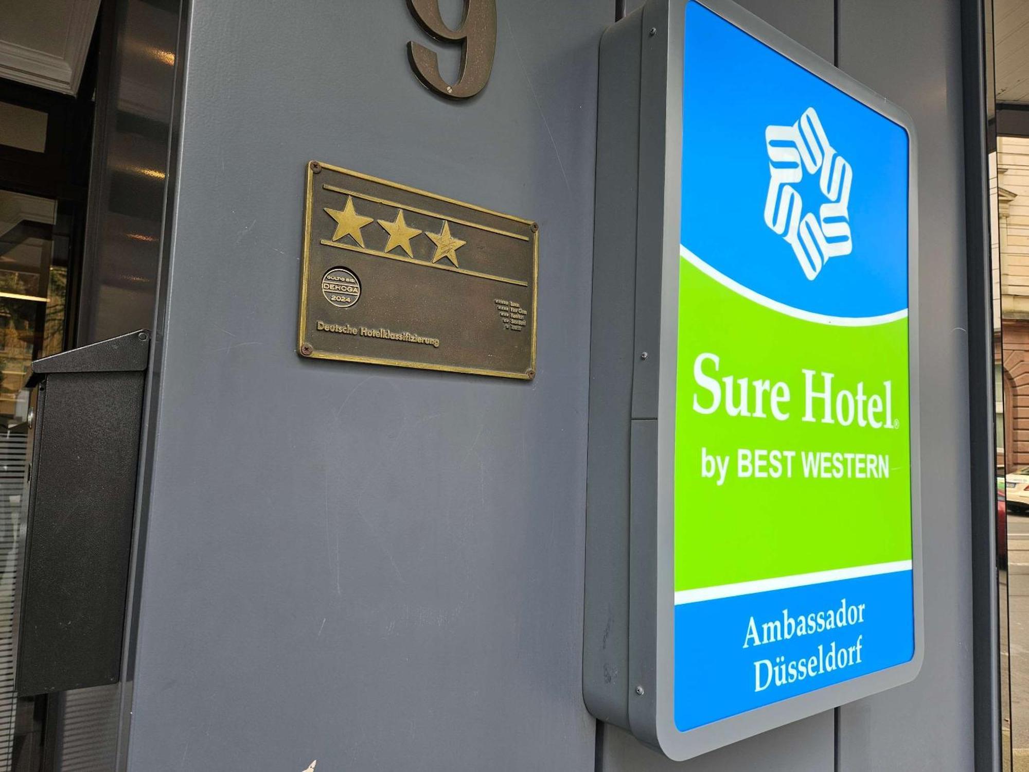 Sure Hotel By Best Western Ambassador Duesseldorf Düsseldorf Zewnętrze zdjęcie